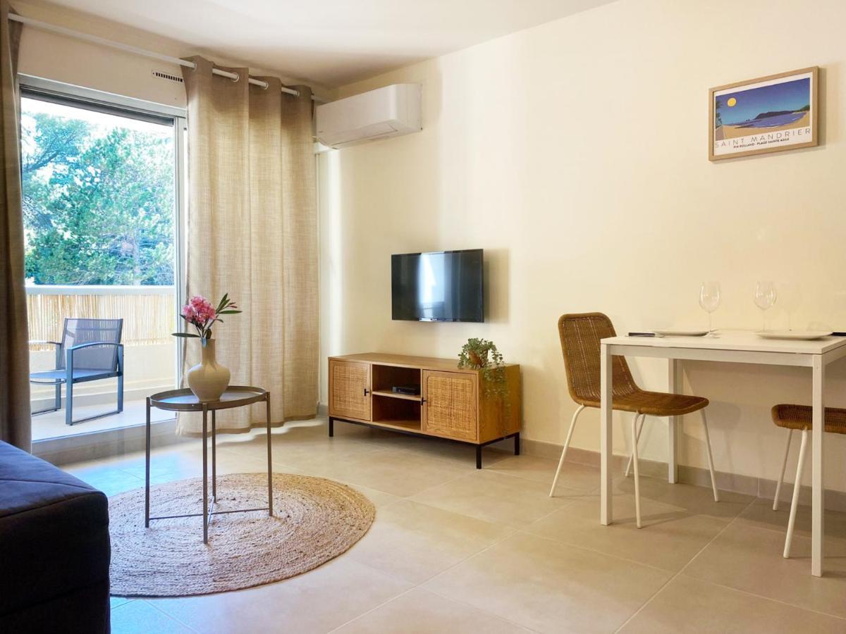 Studio Renove, 5Mn Plage, Terrasse, Clim, Velos Saint-Mandrier-sur-Mer Extérieur photo